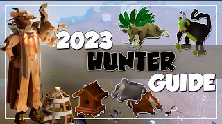 199 Hunter Guide 2023 OSRS  Fast Profit Efficient Roadmap [upl. by Sirromaj733]