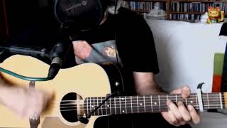 Nowhere Man  The Beatles °J°  Acoustic Cover w Fender 12stringer quotVillager12 NTquot [upl. by Zuliram]