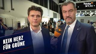 CSU 💔 GRÜNE Kann Lutz van der Horst die Parteien zusammenbringen  heuteshow vom 18102024 [upl. by Eadas]