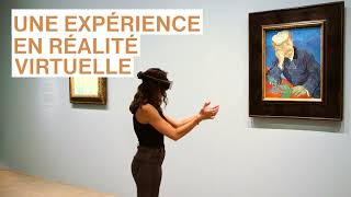 EXPOSITION VAN GOGH  Bande annonce LA PALETTE Expérience Réalité Virtuelle  FREN  Musée dOrsay [upl. by Aerdnaid]