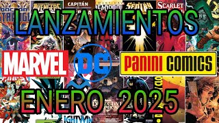 LANZAMIENTOS DE MARVEL Y DC EN ENERO 2025  Dooms Clock  SENTRY Panini Mx [upl. by Oner]