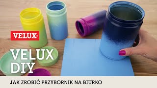 Jak zrobić przybornik na biurko VELUX DIY [upl. by Boyer616]