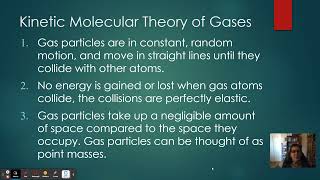 Kinetic Molecular Theory of Gases [upl. by Damick819]