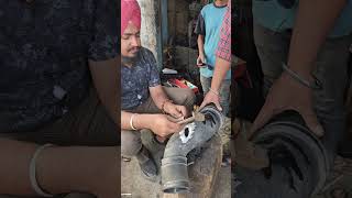 aluminium welding  Turbo line pipe repair welding repair tig welding [upl. by Mareah925]