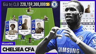 220 Tỷ Team Color CHELSEA Mùa CFA 5 Cực Khủng Leo Rank FO4 DROGBA GULLIT BALLACK amp JOE COLE CFA [upl. by Stover974]