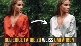 Beliebige Farbe zu Weiß umfärben 🔸 Photoshop Tutorial  GermanDeutsch [upl. by The301]