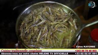 CUISINE CONGOLAISE  FATOU KAYEMBE VOUS PREPARE NDAKALA ET LE SAFU [upl. by Libyc]