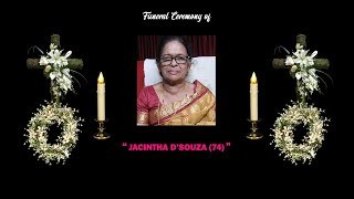 Mrs Jacintha Dsouza [upl. by Dent]