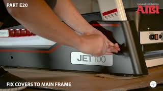 Reebok Jet 100 Series Treadmill  StepbyStep Assembly [upl. by Ecal]