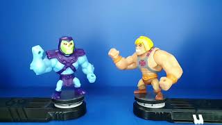 Fight039  HEMAN vs SKELETOR  Motu Eternia Minis Ultimate Fighting [upl. by Ahsiket]