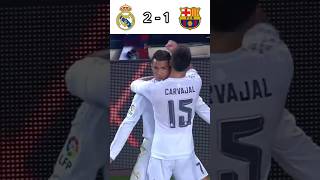 El Clasico Madness Real Madrids JawDropping Victory Over Barcelona shorts football [upl. by Dalton23]