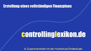 Erstellung eines vollständigen Finanzplans [upl. by Cho]