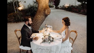 Romantic Elopment at Masseria Le Torri Puglia Italy [upl. by Abbie]