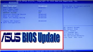 HOW TO UPDATE BIOS ON ASUS LAPTOP FAST AND EASY RAM AND BOOTING FIX [upl. by Annayr]