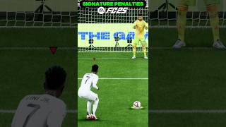 FC 25 Signature PENALTY STYLES fc25 penalty eafc25 viniciusjr dembele kane [upl. by Rexford]