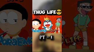 Cartoon Thug Life😅 pt 1 shorts roast thuglife [upl. by Madora]