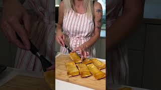 Quick and Delicious Puff Pastry Apple Tarts shorts cooking recipe [upl. by Flora]