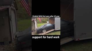 Firebird WS6 first wash after 20 years trending yutubeshorts shortvideo creative restoration [upl. by Ecinrev809]