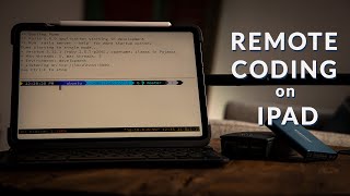 Coding on the iPad Pro  Part 2 SSH and Jupyter [upl. by Itraa]