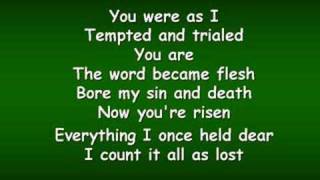 Lead Me to the Cross Worship Video w Lyrics [upl. by Nairred]