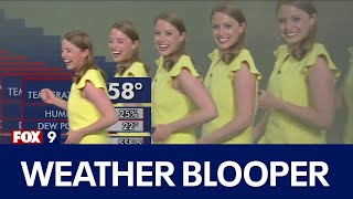 Meteorologist multiplies on screen during graphics glitch  FOX 9 KMSP [upl. by Denten]