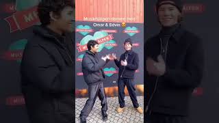 Edvin Ryding and Omar Rudberg dancing to Shivers by Ed Sheeran [upl. by Lienhard762]