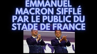 Ce soir E Macron a été copieusement hué lors de la cérémonie de clôture des Jeux paralympiques [upl. by Eisset]