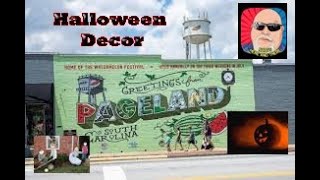 Small Town SC Halloween Decor Pageland SC [upl. by Bailar]