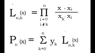 Lagrange Interpolation [upl. by Eenaj]