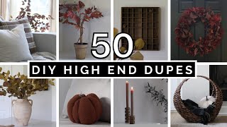 50 DIY FALL HIGH END DUPES ON A BUDGET [upl. by Gasper901]