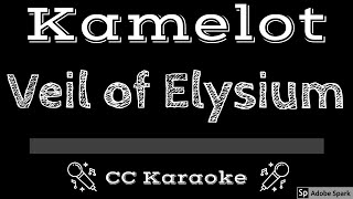 Kamelot • Veil of Elysium CC Karaoke Instrumental Lyrics [upl. by Fasa]