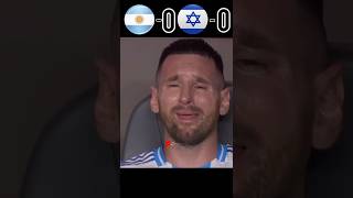 Messi Destroyed Israel  Argentina vs Israel world cup 2029 messi youtube shorts [upl. by Enyawad]