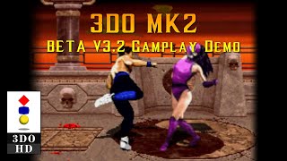 3DO MK2 BETA 32 Gameplay Almost 100 bug fixes [upl. by Devora]