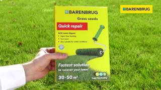 Barenbrug  SOS Lawn repair mieszanka nasion traw do regeneracji trawników [upl. by Abdel]