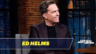 Ed Helms Friends Arent Impressed by His Acting Career [upl. by Dercy]