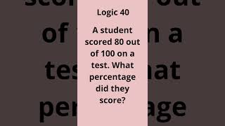 Logic 40 Fun Math Games for Everyone math problem mathematics quiz mathgame brain education [upl. by Kee468]