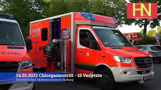 14052022 15 verletzte nach Chlorgasaustritt im Midsommerland [upl. by Octave]