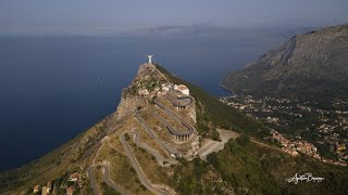 MARATEA  STATUA DEL CRISTO REDENTORE  LUCANIA BY DRONE [upl. by Nicoli]