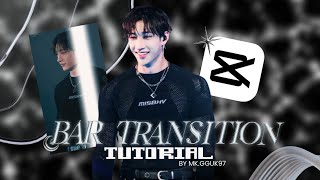 BAR TRANSITION TUTORIAL •CAP CUT•  MKGGUK97 [upl. by Refeinnej]