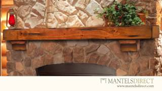 Wood Mantel Shelves  ROI1 [upl. by Getter93]