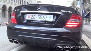 Mercedes C 63 AMG Coupe GREAT SOUND [upl. by Schechter]