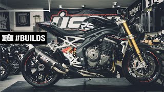 Speed Triple 1200RS Carbon SC Project Exhaust Install Looks Amazing [upl. by Fiester]