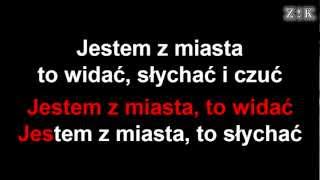 â™«â™Şâ™«â™Ş Elektryczne Gitary  Jestem z miasta  Zajebiste karaoke [upl. by Salvadore]