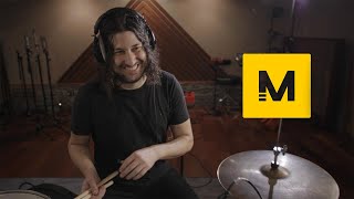 Ilan Rubin tries Acoustic Drums on Melodics  Can NIN drummer perfect a beginner lesson first time [upl. by Cone]