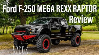 MASSIVE MEGA Raptor Ford F250 Review  Driving Impressions [upl. by Aicercul545]