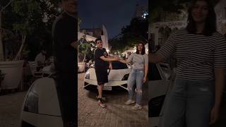 TAKING MY SISTER FOR A RIDE IN THE LAMBO  🚗👧 YouTubeShorts Spotlight Lamborghini [upl. by Girardo]