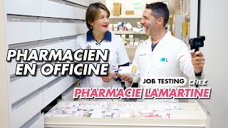 Je découvre le métier de pharmacien en officine dans léquipe de Mélanie à Soissons [upl. by Erbes110]