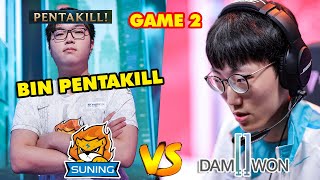 Chung kết CKTG 2020 Highlight SN vs DWG game 2 Bin có được Pentakill SofM cầm Rengar đi rừng [upl. by Tessy]