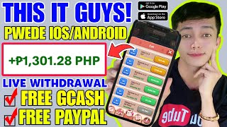 LEGIT PAYOUT TRU GCASH ITO NA HINIHINTAY NIYO PWEDE SA IOSIPHONE AND ANDROID  EARN GCASH MONEY [upl. by Yrotciv275]