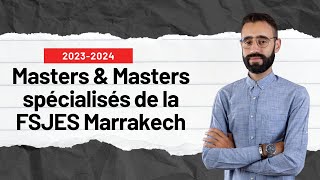 MASTER FSJES MARRAKECH 20202021 INSCRIPTION [upl. by Kathryne141]